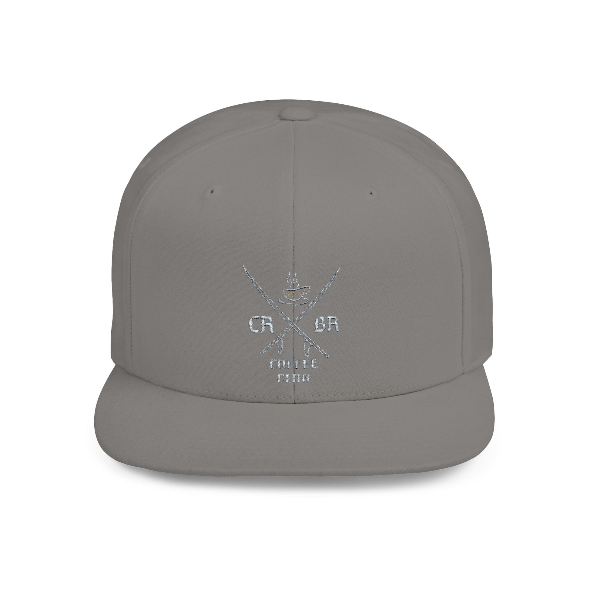 CRBRCC Logo Flat Bill Snapback Hat,