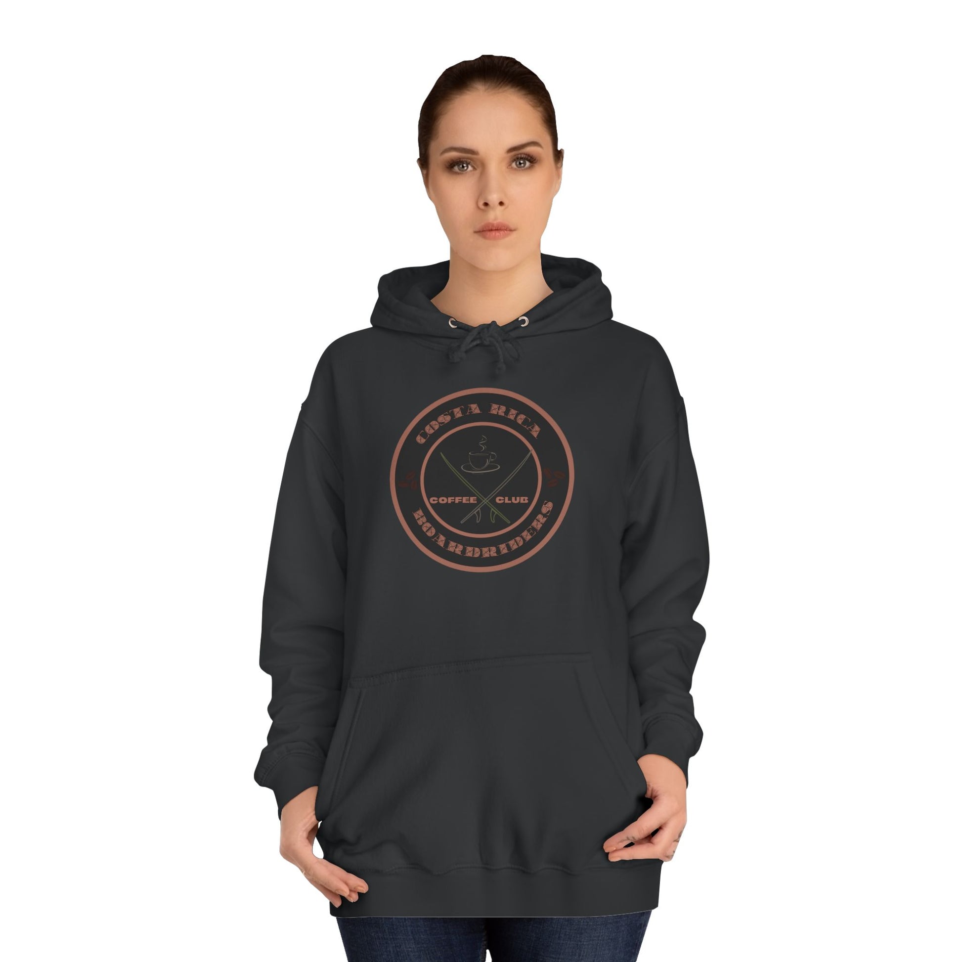 Costa Rica Boardriders Coffee Club logo Hoodie, Unisex
