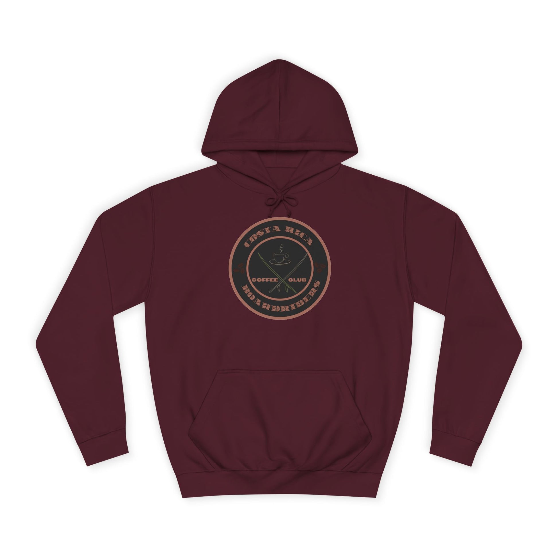 Costa Rica Boardriders Coffee Club logo Hoodie, Unisex