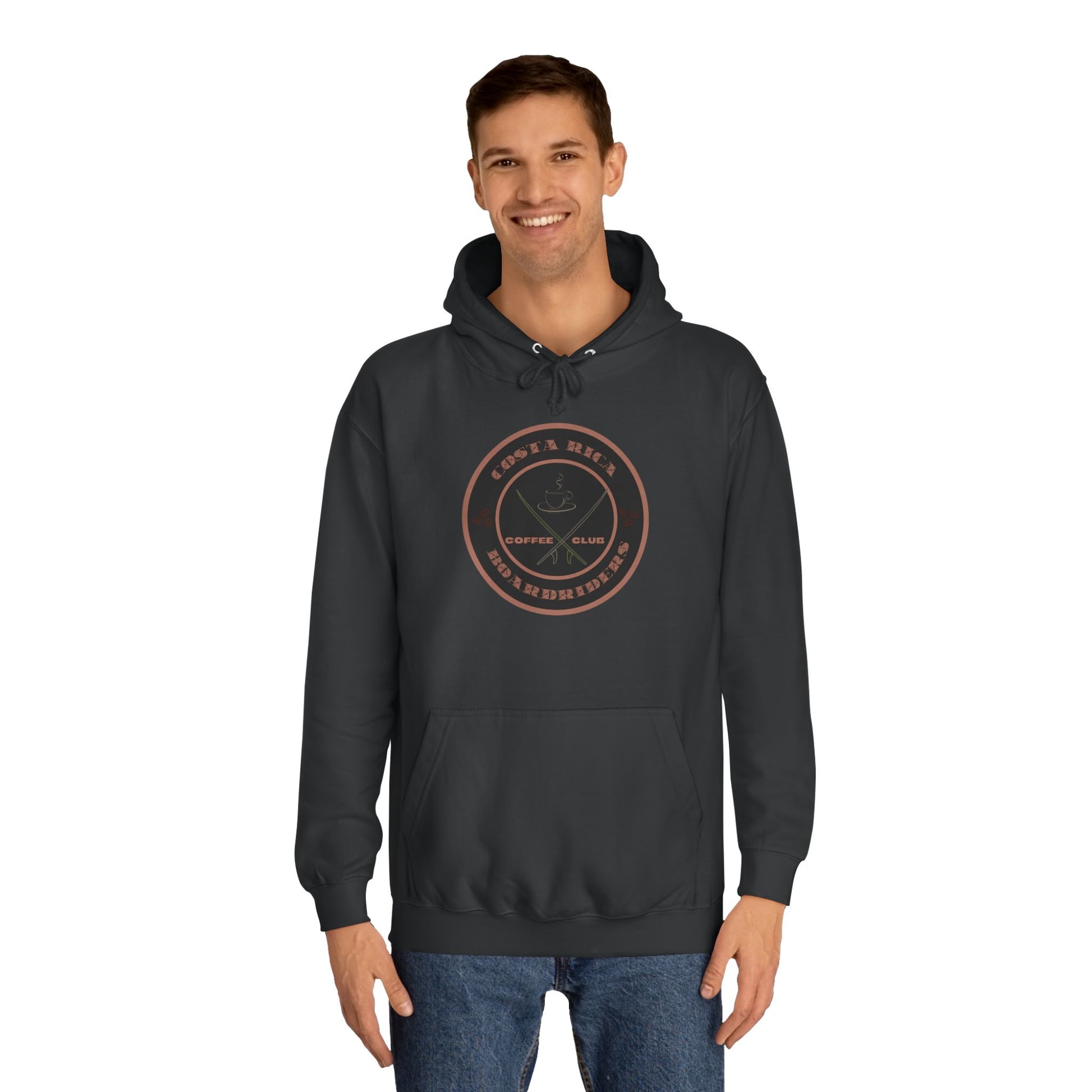 Costa Rica Boardriders Coffee Club logo Hoodie, Unisex